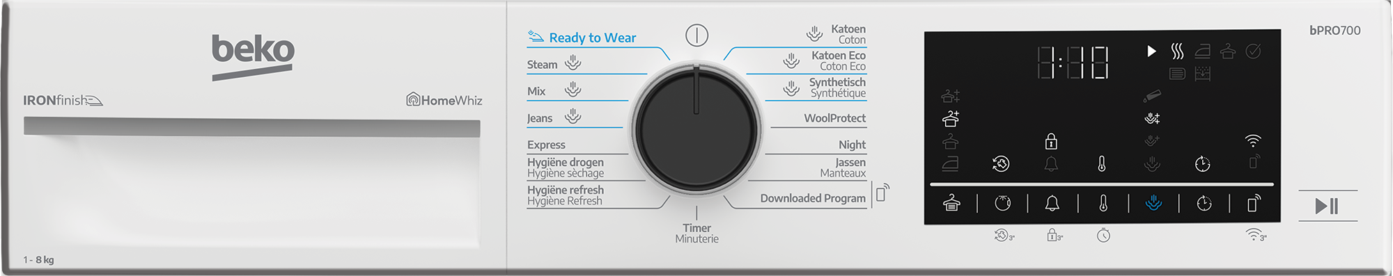 BEKO B5T4824W droogkast