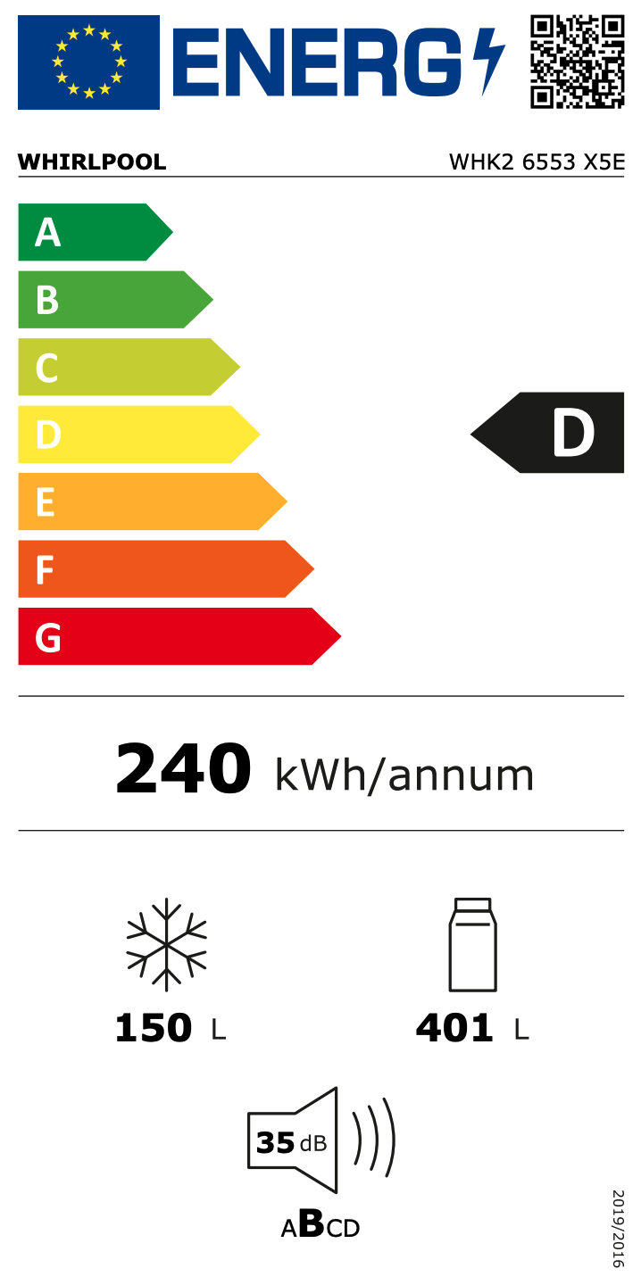 WHIRLPOOL WHK26553X5E
