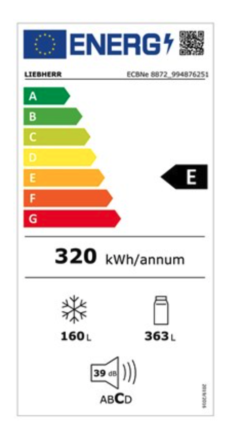 LIEBHERR ECBNE887220 side-by-side LIEBHERR ECBNE887220 side-by-side