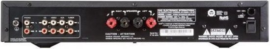 NAD C316BEEV2 Geïntegreerde stereo versterker - 2x 40W - Zwart