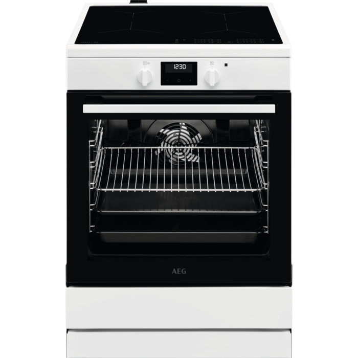 AEG CIB6642ABW 6000 fornuis met inductie kookplaat - 60cm