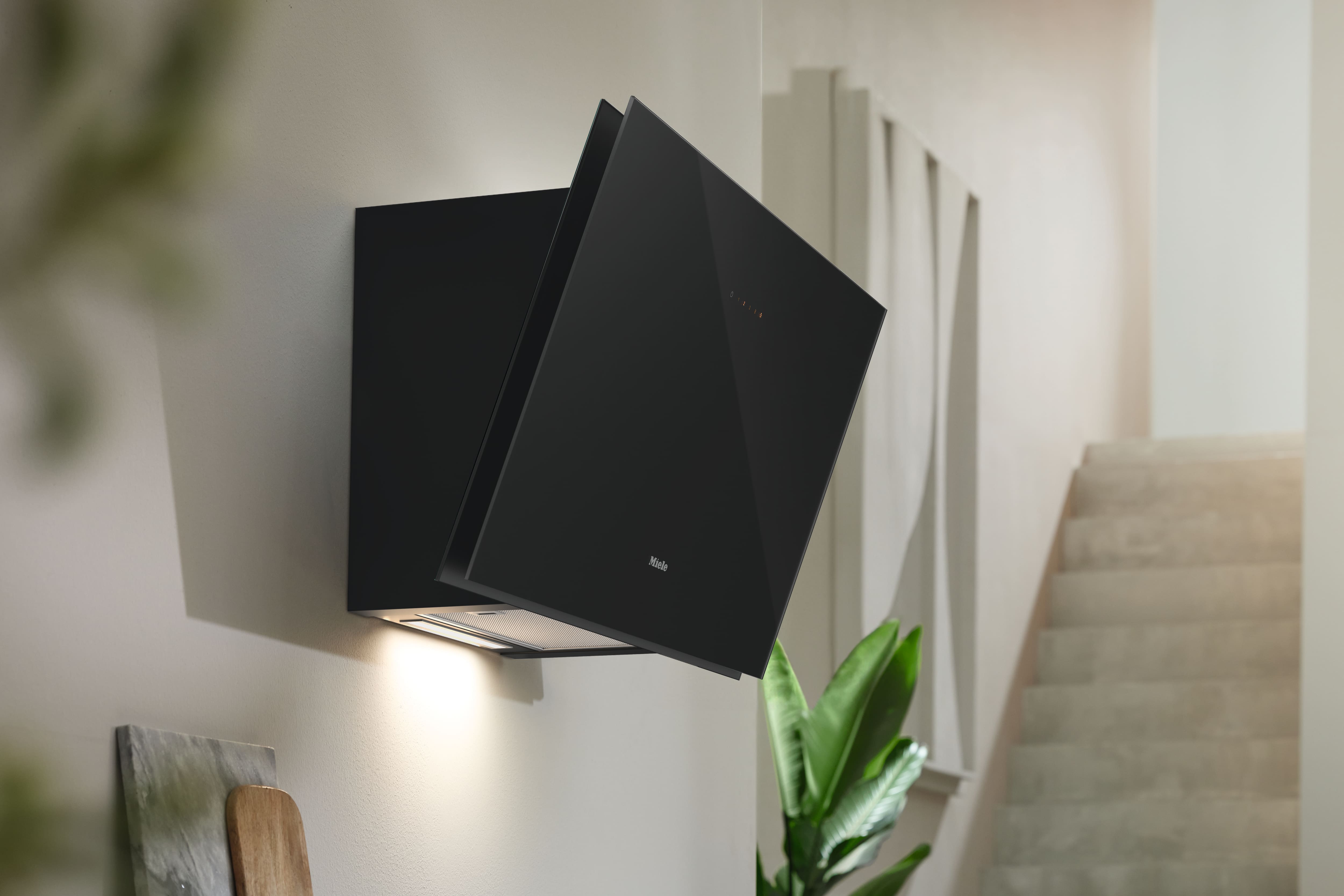 MIELE DAH2960OBSW headfree dampkap - 90cm MIELE DAH2960OBSW headfree dampkap - 90cm