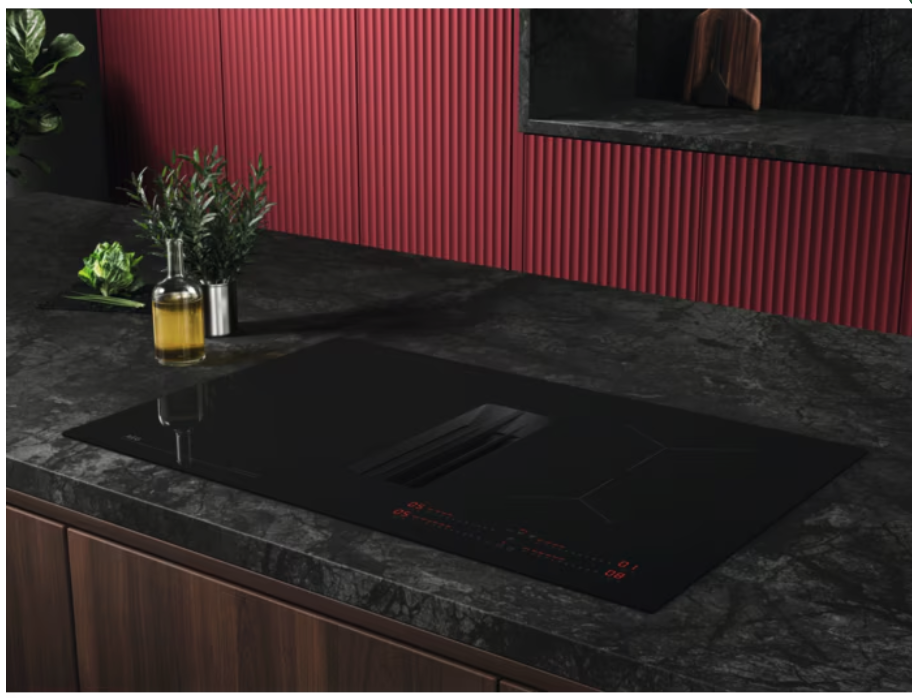 AEG TH84CB03CB 6000 kookplaat met afzuiging - 80cm AEG TH84CB03CB 6000 kookplaat met afzuiging - 80cm