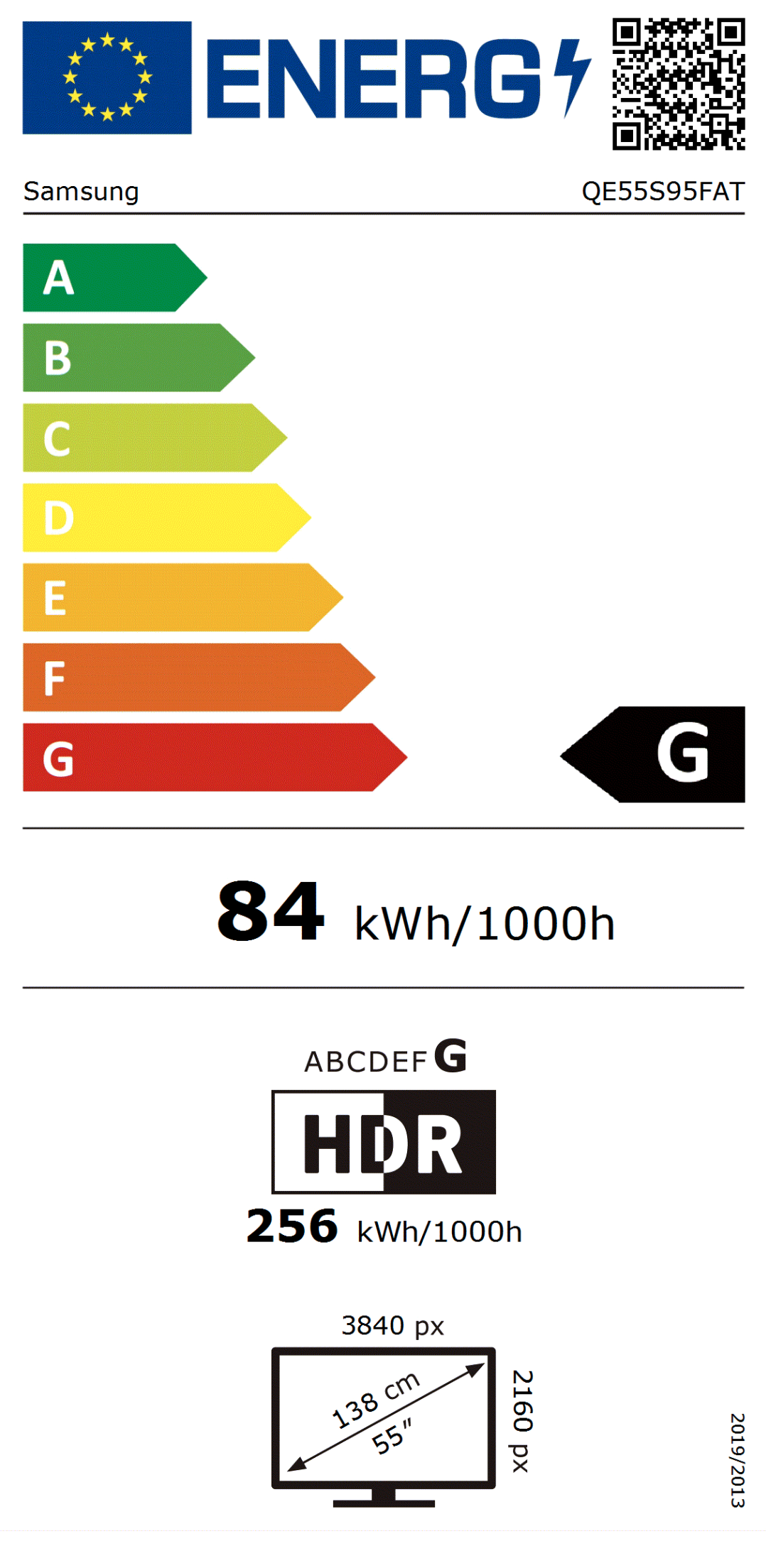 SAMSUNG QE55S95FATXXN televisie 4K UHD - 55'' SAMSUNG QE55S95FATXXN televisie 4K UHD - 55''