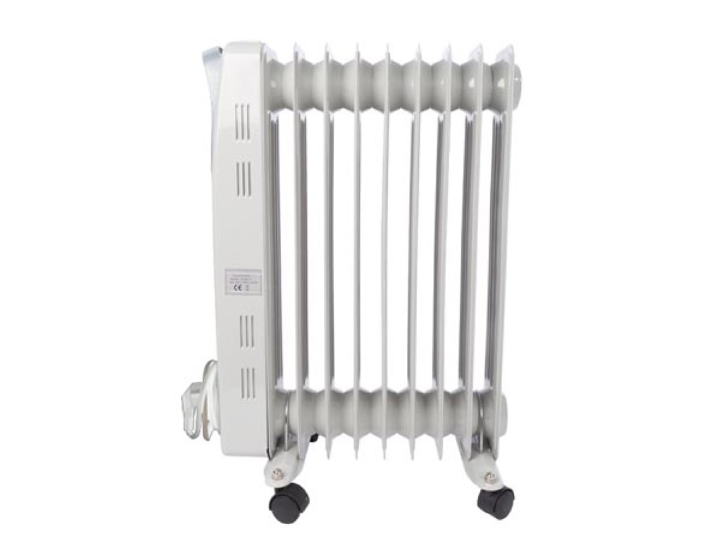 PEREL TC78009N Olieradiator - 2000W - 9 ribben PEREL TC78009N Olieradiator - 2000W - 9 ribben