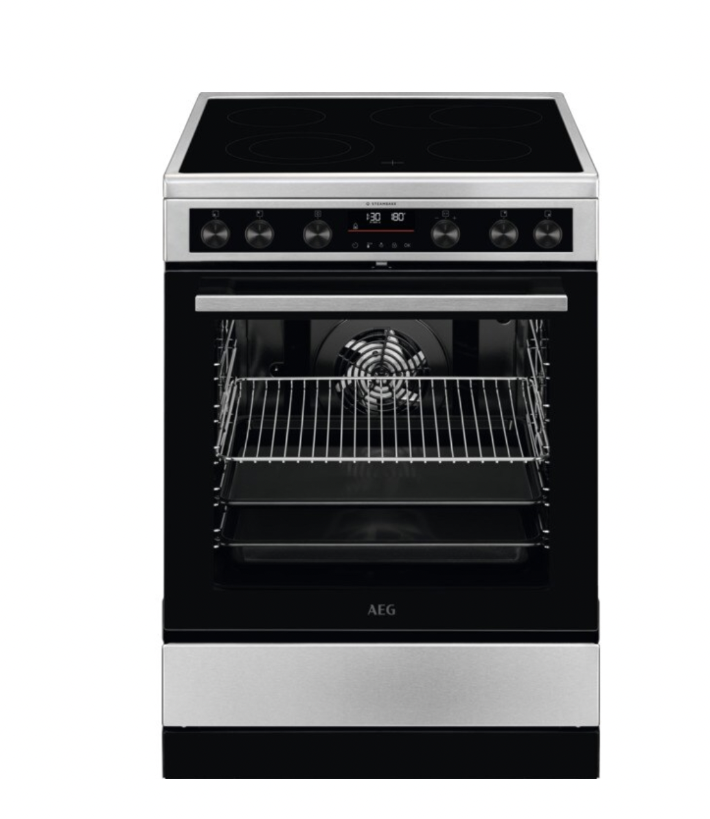 AEG CCB6692APM 6000 fornuis met keramische kookplaat - 60cm AEG CCB6692APM 6000 fornuis met keramische kookplaat - 60cm