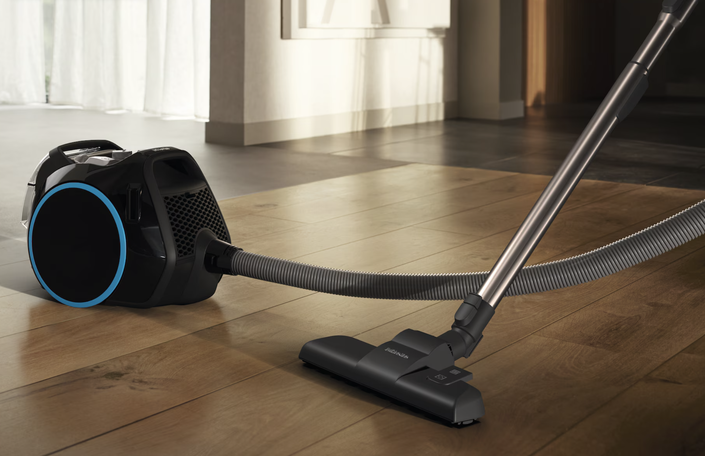 MIELE BOOSTCX1BLUEPULSELOTUSWHITE stofzuiger zonder zak MIELE BOOSTCX1BLUEPULSELOTUSWHITE stofzuiger zonder zak