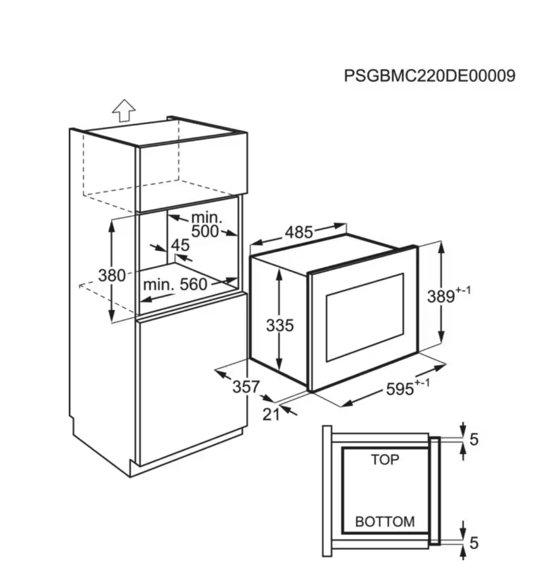 ELECTROLUX LMS6253TMK 700 microgolfoven met grill - 38cm ELECTROLUX LMS6253TMK 700 microgolfoven met grill - 38cm
