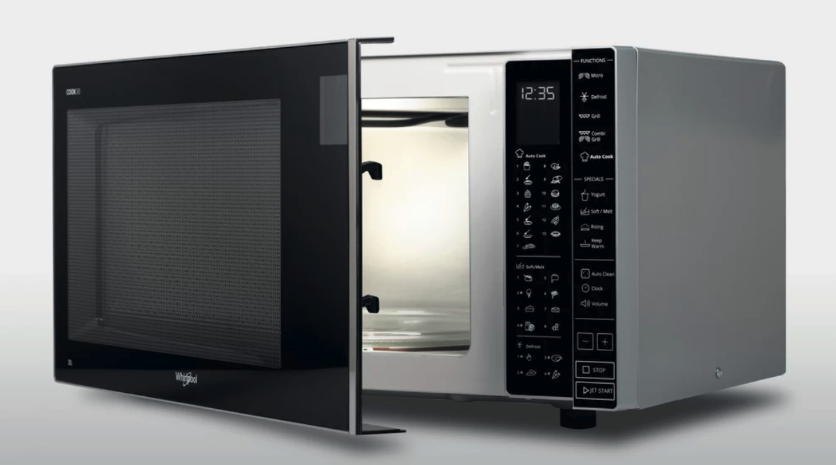 WHIRLPOOL MWP303SB vrijstaande microgolfoven met grill - 30cm WHIRLPOOL MWP303SB vrijstaande microgolfoven met grill - 30cm