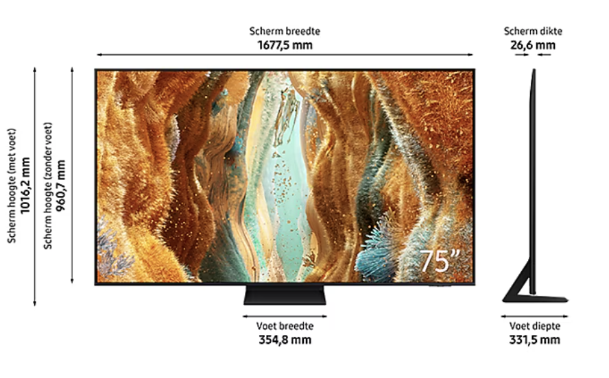 SAMSUNG QE75QN77FATXXN televisie 4K UHD - 75"
