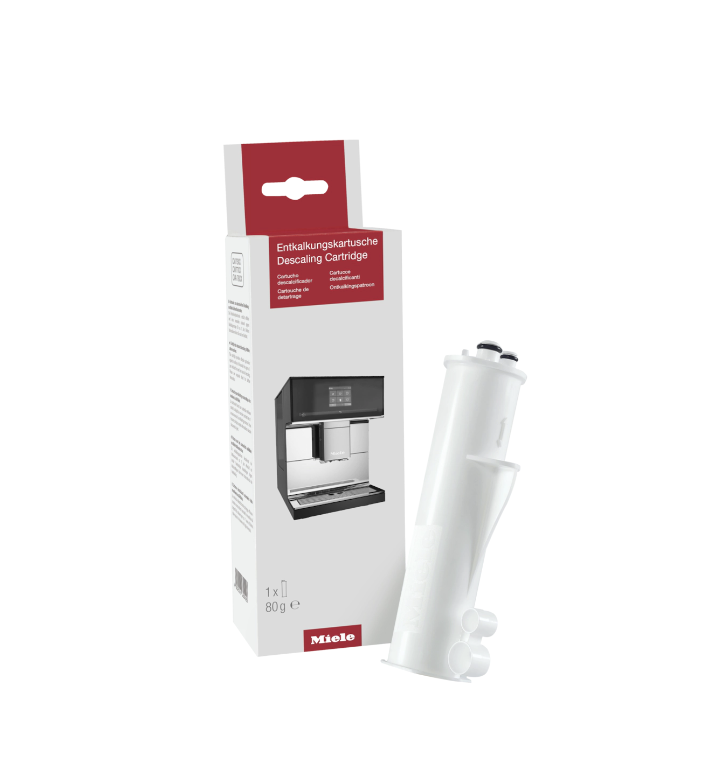 MIELE DESCALINGCARTRIDGECOFFEEMACHINES ontkalkingspatroon