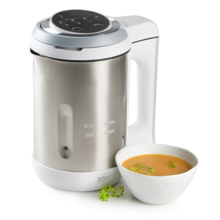 DOMO DO737BL Soepmaker - 1,6 L - 4 programma's
