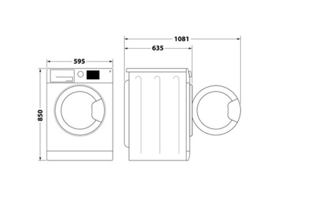 WHIRLPOOL FFD10489EBVBE wasmachine