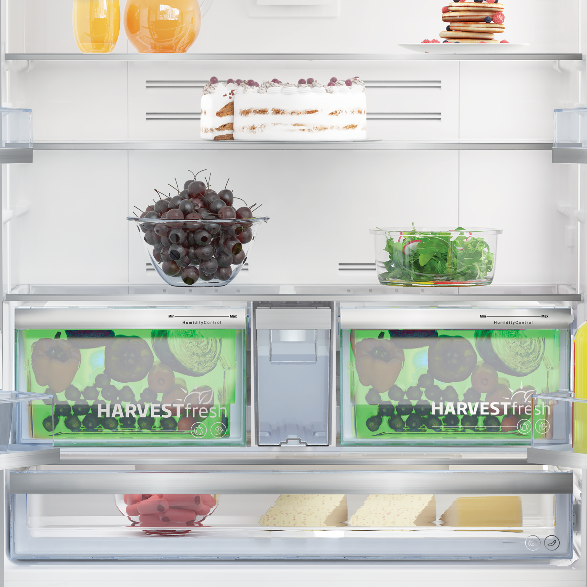 BEKO GN1416240JXN side-by-side - 182cm