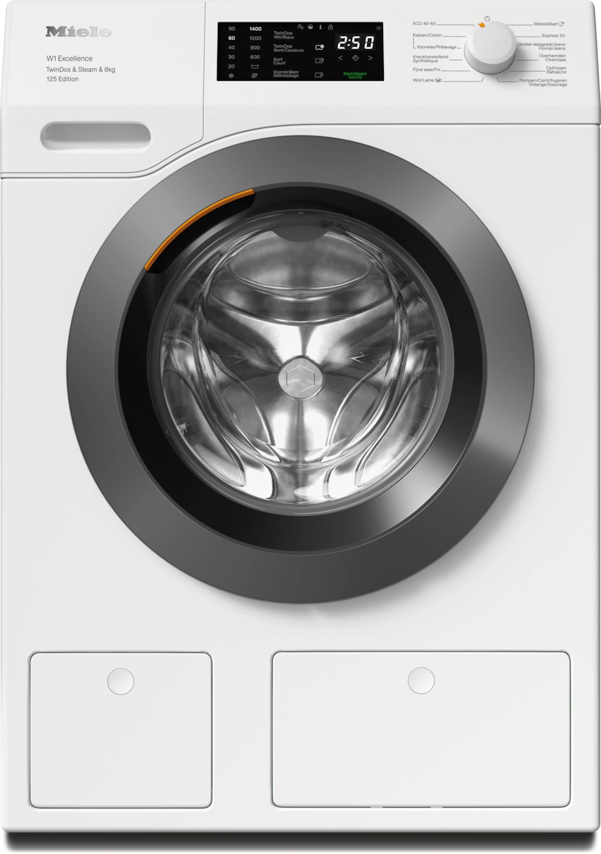 MIELE WEB695WPS CHROME EDITION 'EXCELLENCE' wasmachine MIELE WEB695WPS CHROME EDITION 'EXCELLENCE' wasmachine