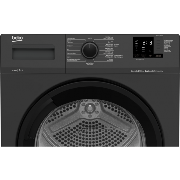 BEKO DF8412TA0A droogkast - warmtepomp BEKO DF8412TA0A droogkast - warmtepomp