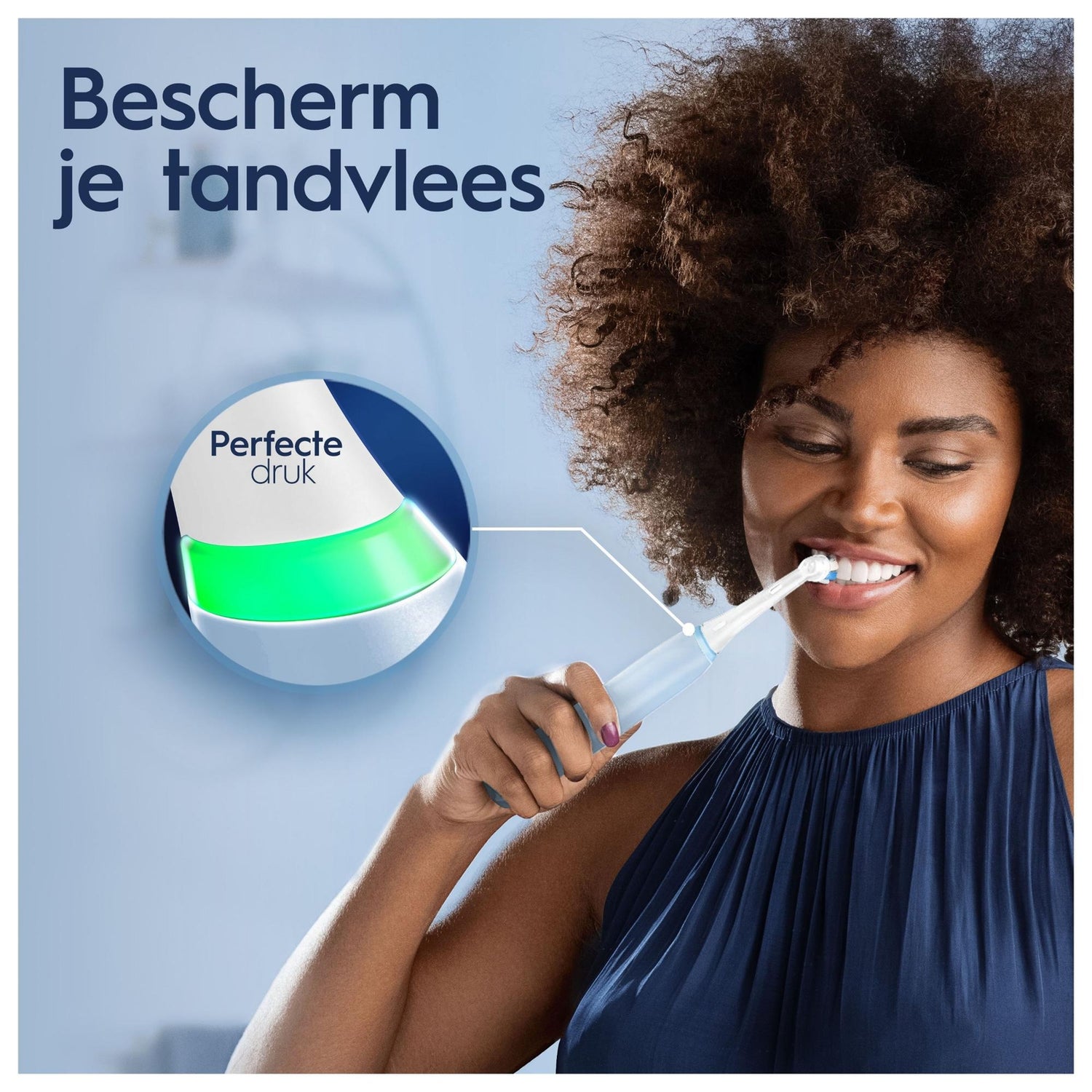 ORAL B OBIO3BLUE elektrische tandenborstel ORAL B OBIO3BLUE elektrische tandenborstel