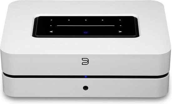 BLUESOUND 511526 Powernode N330 - Draadloze Muziek Streaming Versterker met HDMI - Wit 