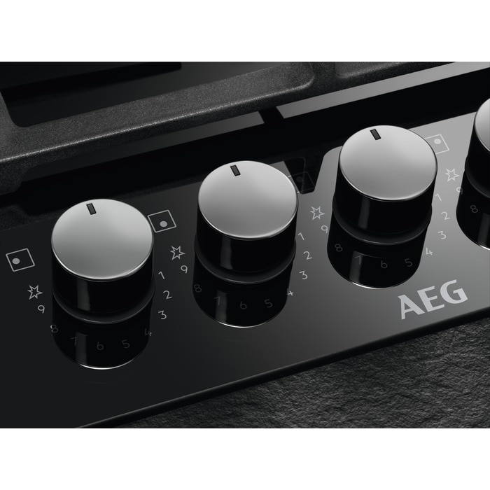 AEG HKB95820NB 6000 gaskookplaat - 90cm AEG HKB95820NB 6000 gaskookplaat - 90cm