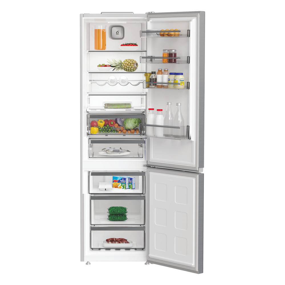 WHIRLPOOL WHK26403XP6E1 vrijstaande koel-/vriescombinatie - 204cm