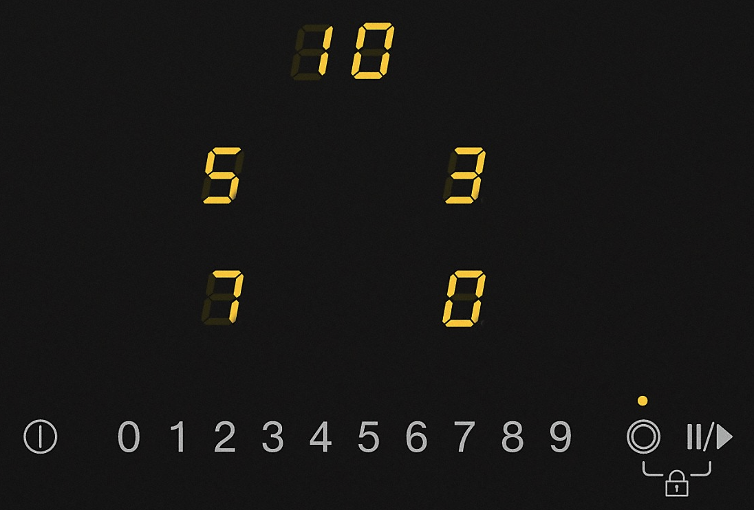 MIELE KM6521FR vitrokeramische kookplaat - 60cm MIELE KM6521FR vitrokeramische kookplaat - 60cm