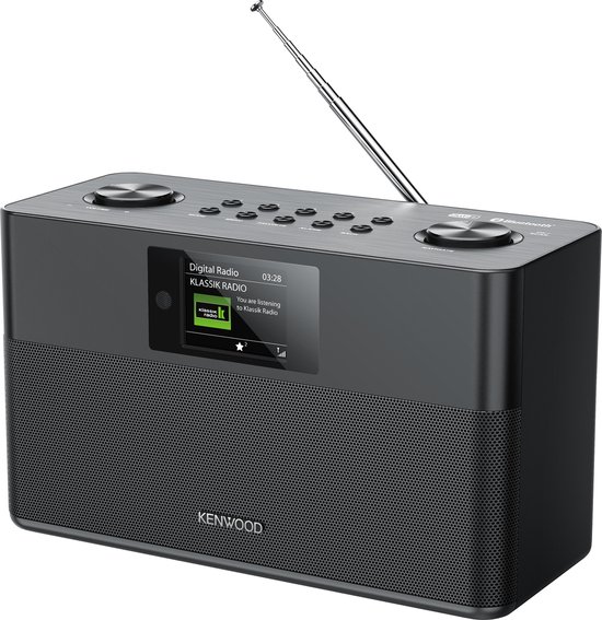 KENWOOD CR-ST80DAB-B Compacte Stereo DAB+ Radio - Zwart KENWOOD CR-ST80DAB-B Compacte Stereo DAB+ Radio - Zwart