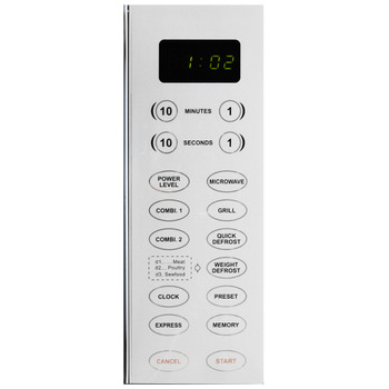 WHIRLPOOL MWO611SL vrijstaande microgolfoven met grill - 28cm
