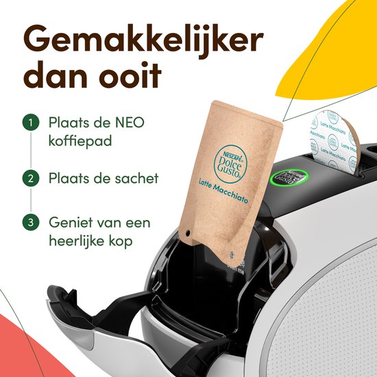 KRUPS YY5679FD NESCAFÉ Dolce Gusto NEO - Latte Koffiemachine - Wit