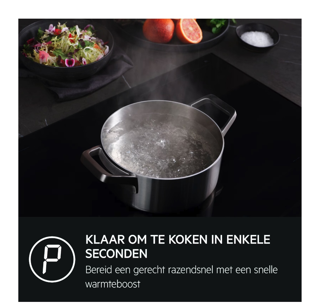 AEG TO84IU0FFB 6000 inductiekookplaat - 80cm AEG TO84IU0FFB 6000 inductiekookplaat - 80cm