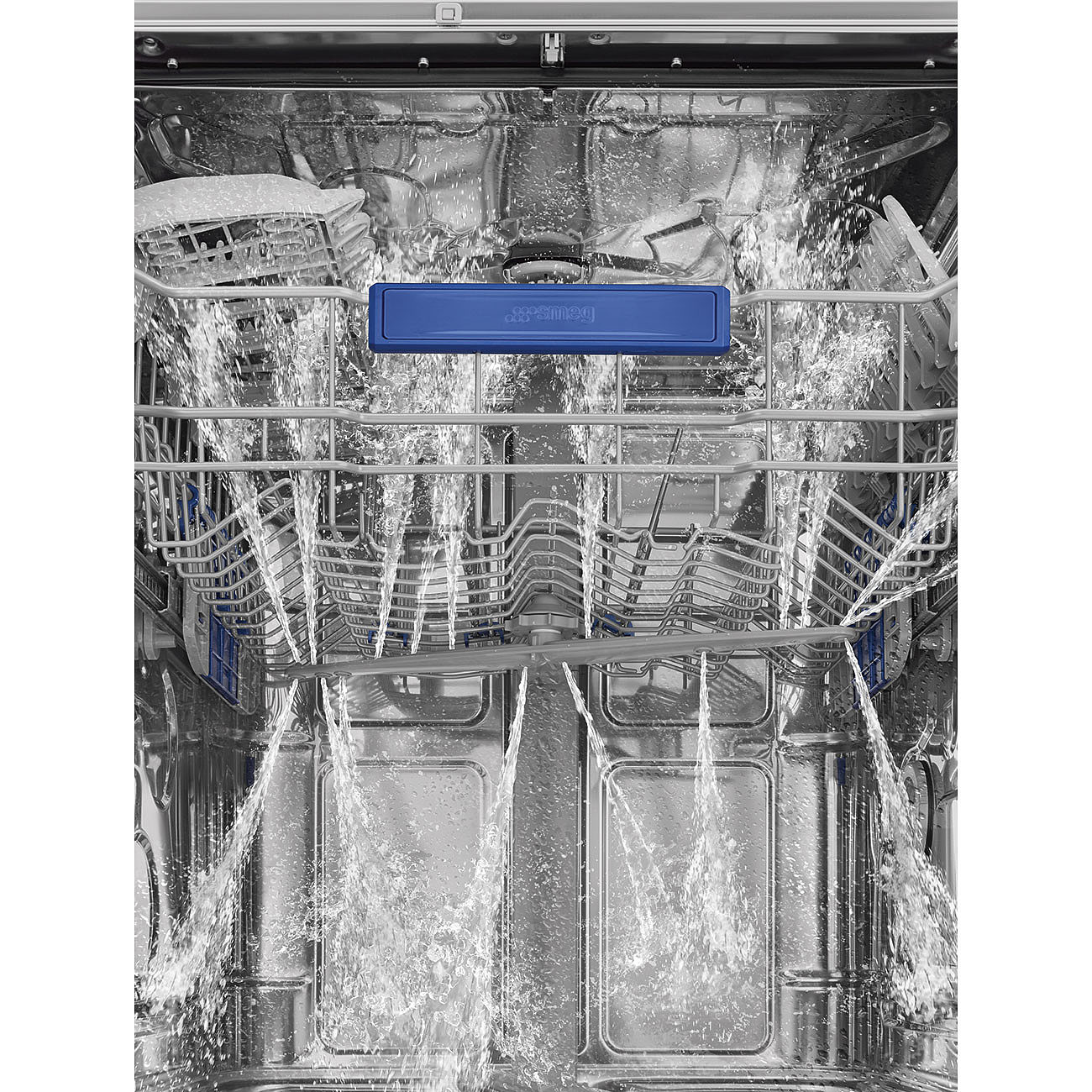 SMEG ERT PL254CX vaatwasser met bedieningspaneel