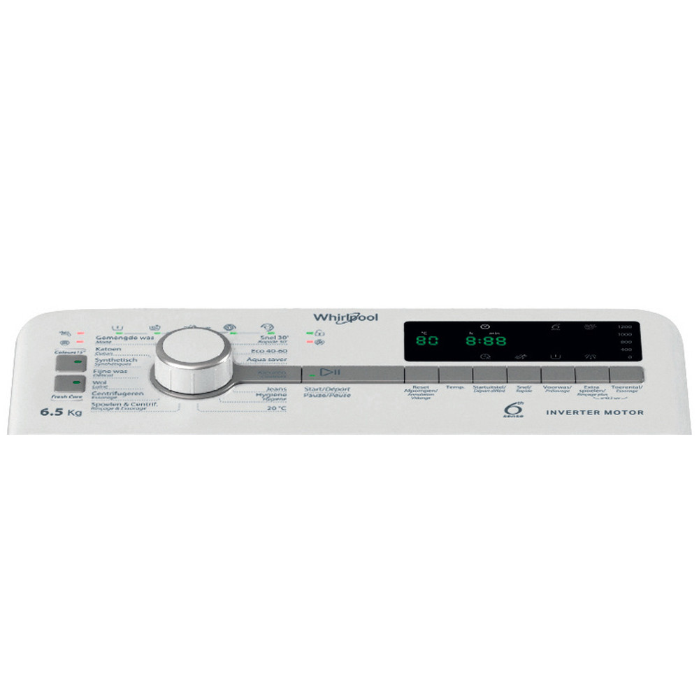 WHIRLPOOL TDLR65261BSBE wasmachine - bovenlader