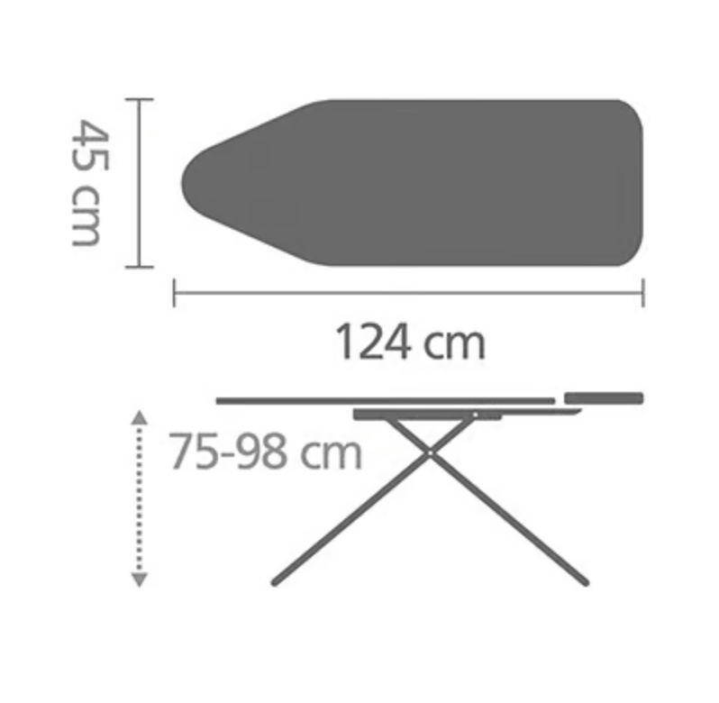 BRABANTIA 134623 strijkplank BRABANTIA 134623 strijkplank