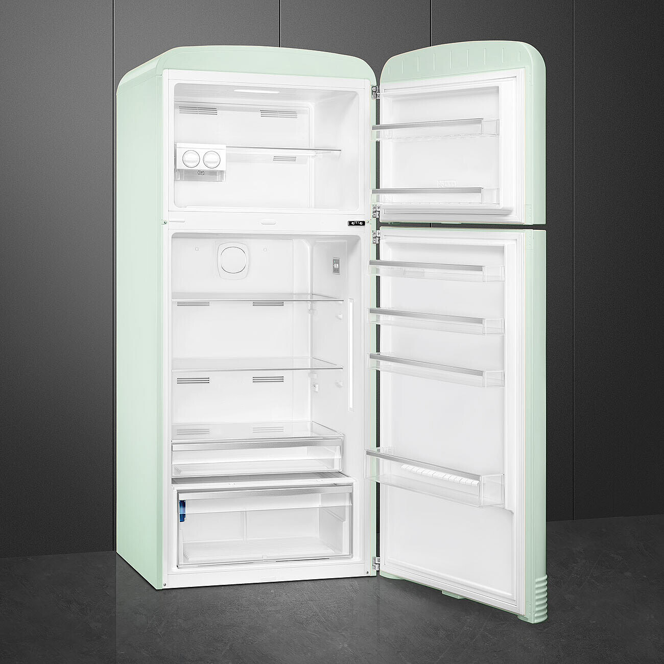SMEG FAB50RPG5 vrijstaande koel-/vriescombinatie - 192cm