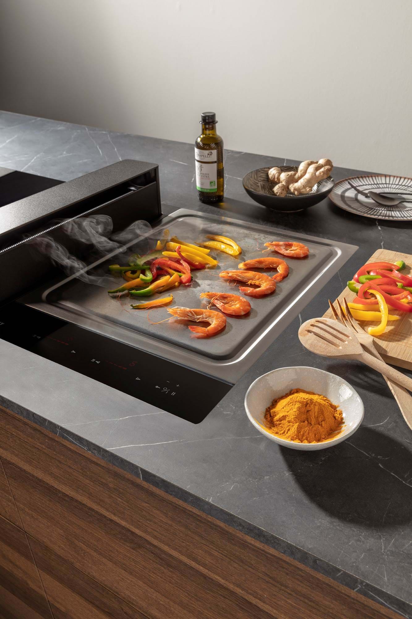 NOVY 40006 kookplaat met afzuiging - 87cm NOVY 40006 kookplaat met afzuiging - 87cm