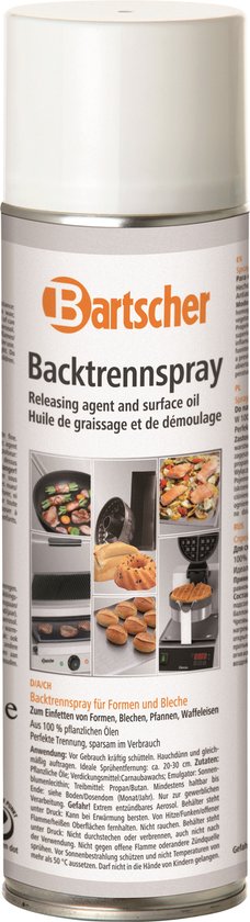 BARTSCHER 173060  Anti-aanbakspray 500 ml DS