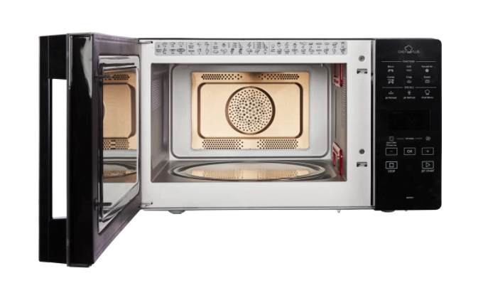 WHIRLPOOL MCP349BL vrijstaande microgolfoven - combi - 30cm