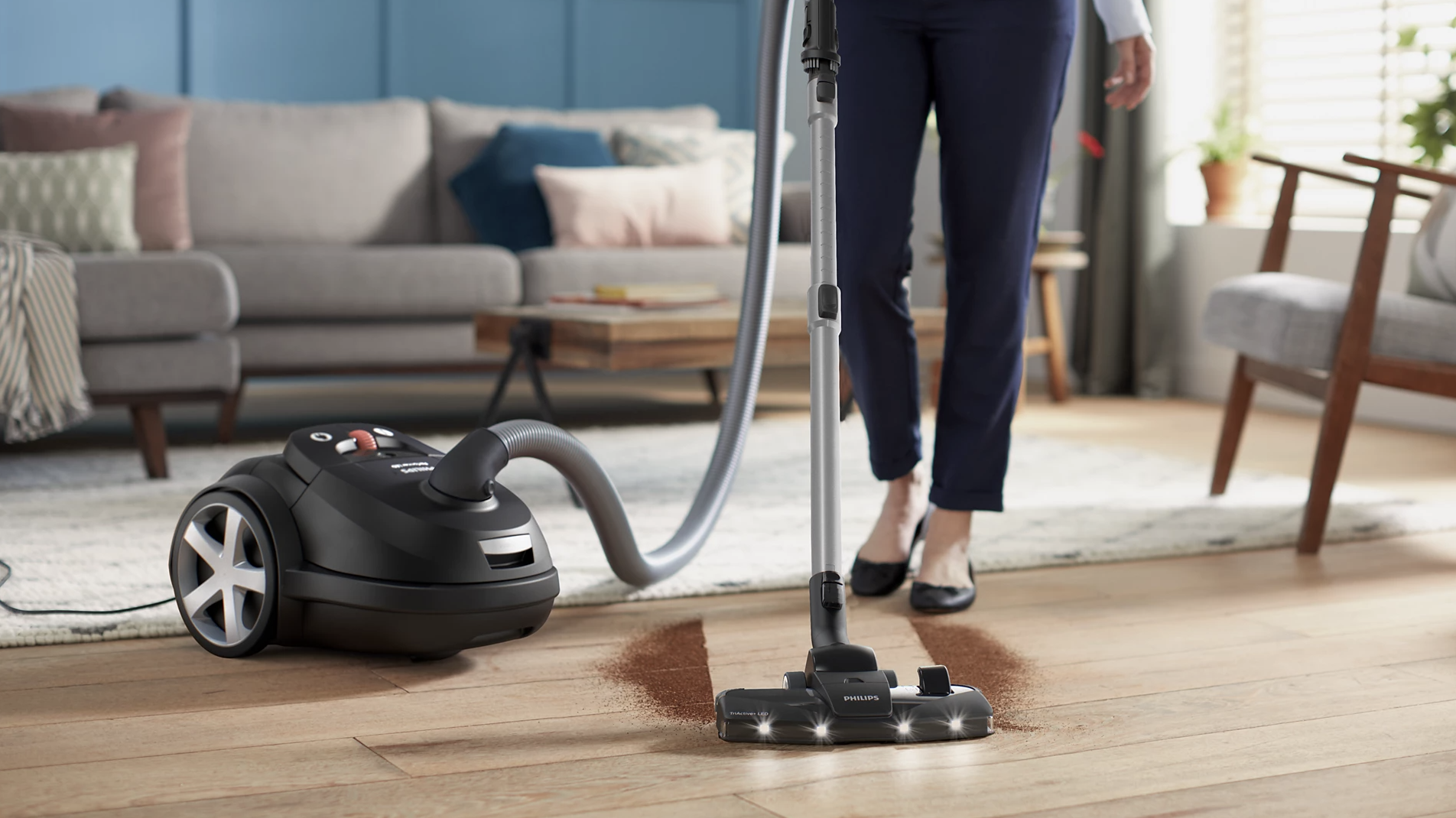 PHILIPS PDXD8122/10 stofzuiger met zak
