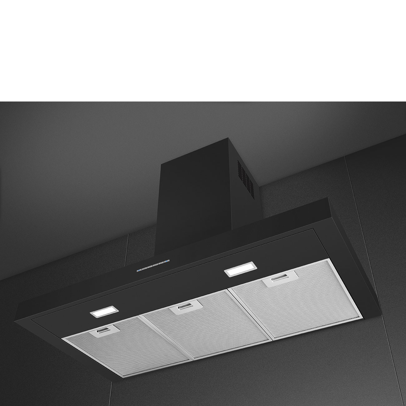 SMEG ERT KBT900NE wandschouwdampkap - 90cm