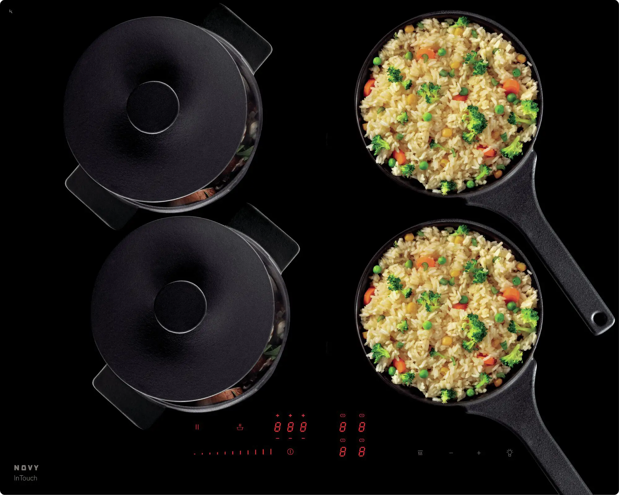 NOVY 1763 inductiekookplaat - 65cm