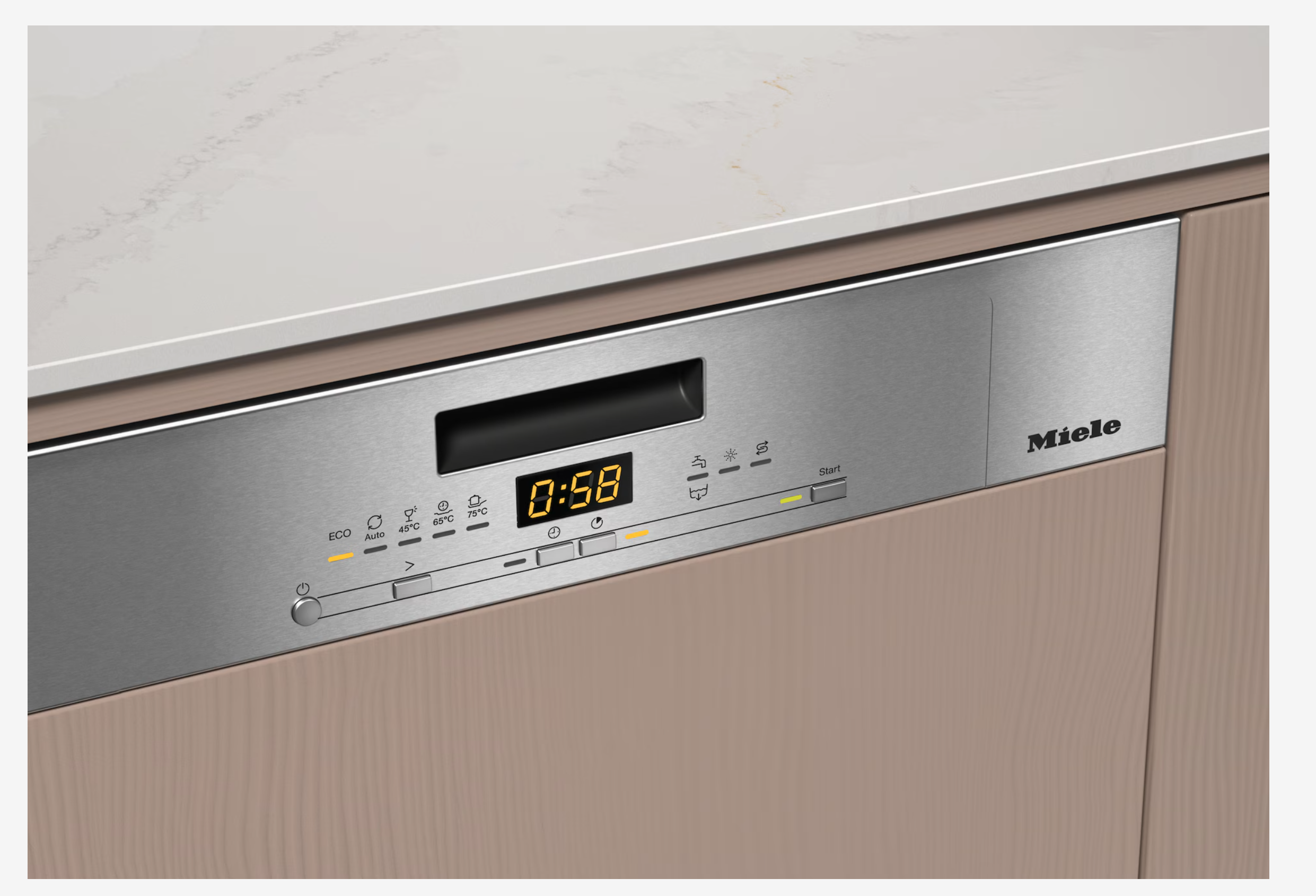 MIELE G5611SCIACTIVECS vaatwasser met bedieningspaneel