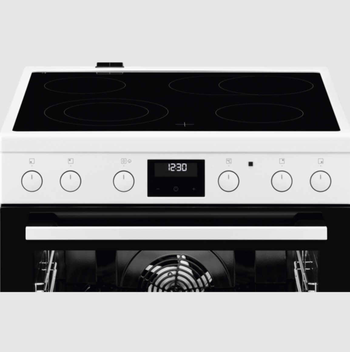 AEG CCB644TBBW fornuis met keramische kookplaat - 60cm AEG CCB644TBBW fornuis met keramische kookplaat - 60cm