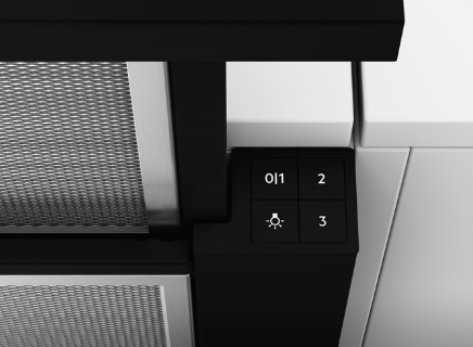 ELECTROLUX LFP616K 600 telescopische dampkap - 60cm ELECTROLUX LFP616K 600 telescopische dampkap - 60cm