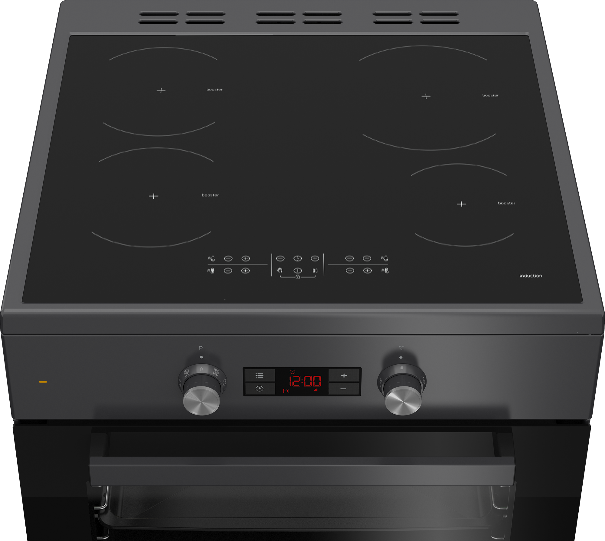 BEKO FSM89301GA fornuis met inductie kookplaat - 60cm