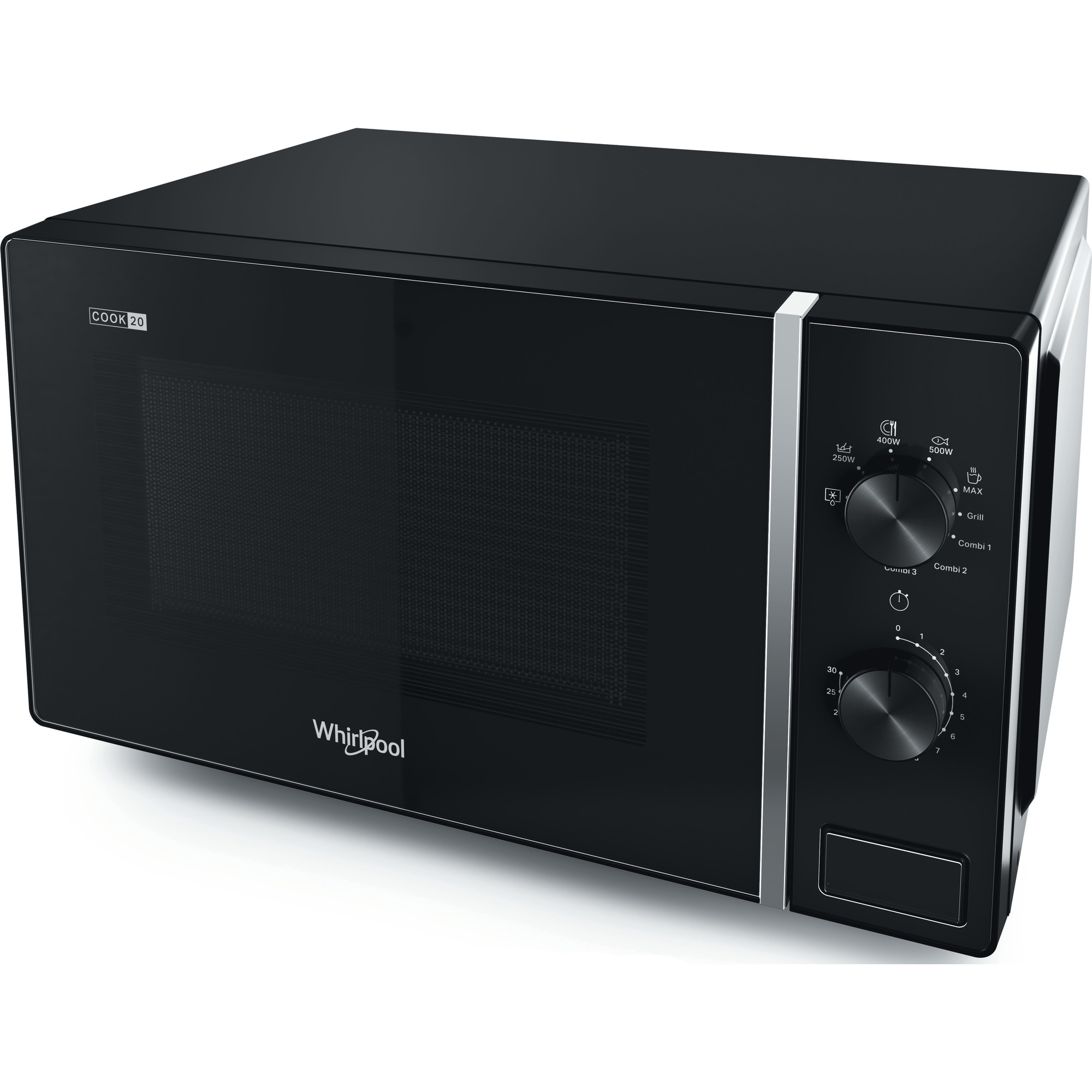 WHIRLPOOL MWP103B microgolfoven met grill - 45cm