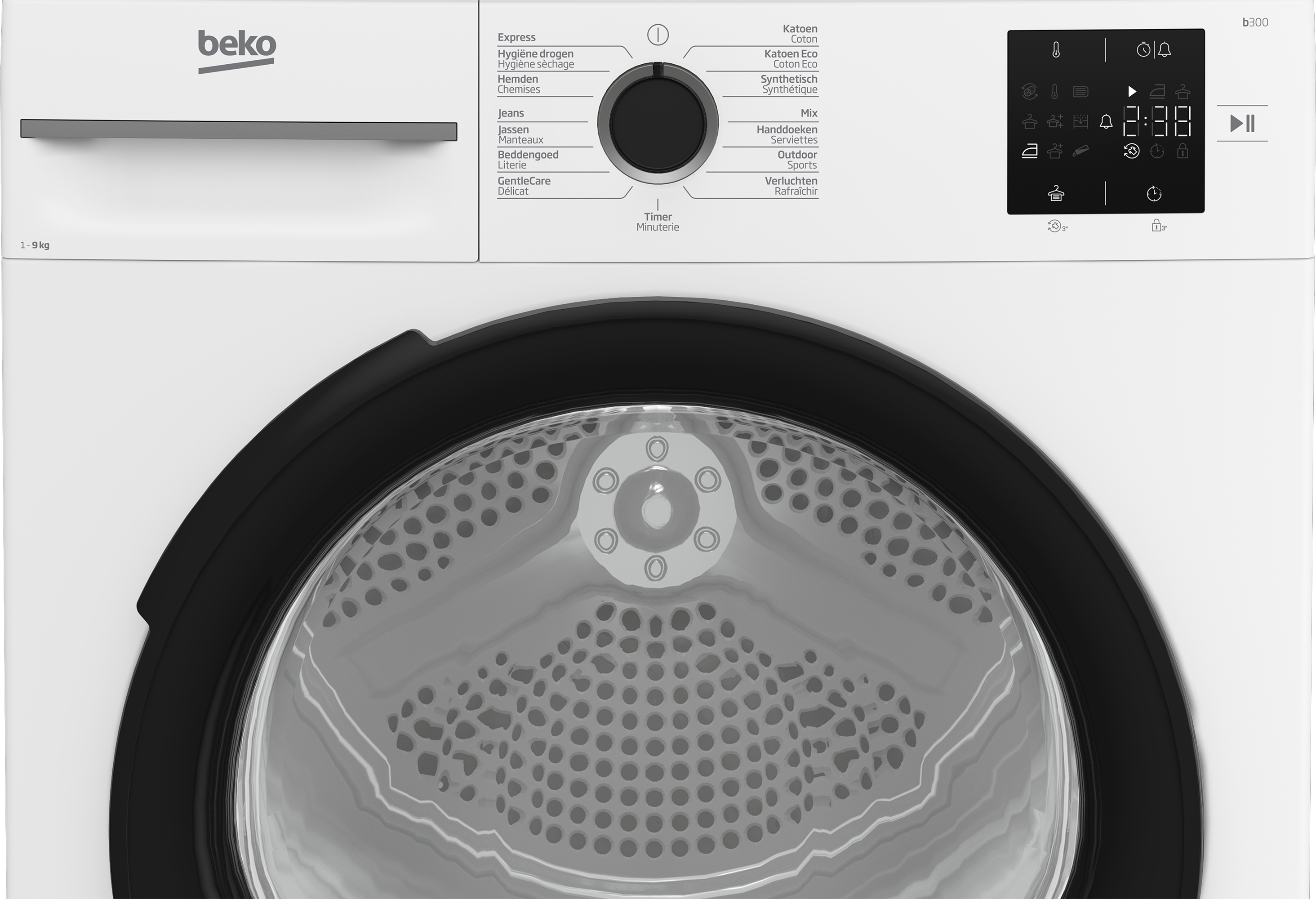 BEKO BM3T3923W droogkast
