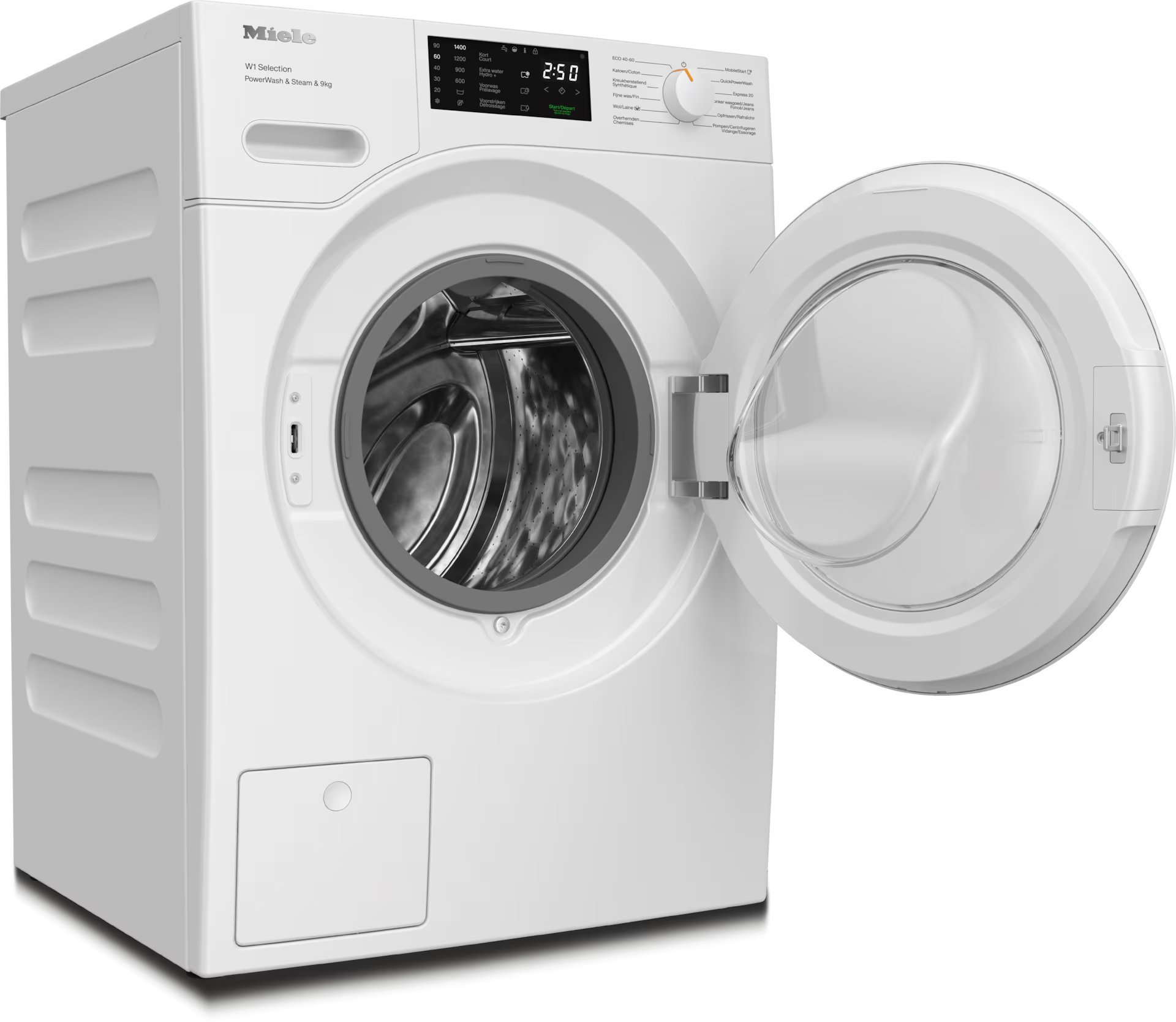 MIELE WSD383WCS SELECTION WHITE EDITION wasmachine MIELE WSD383WCS SELECTION WHITE EDITION wasmachine