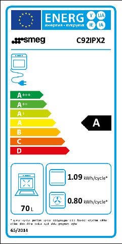SMEG C92IPX2 fornuis met inductie kookplaat - 90cm