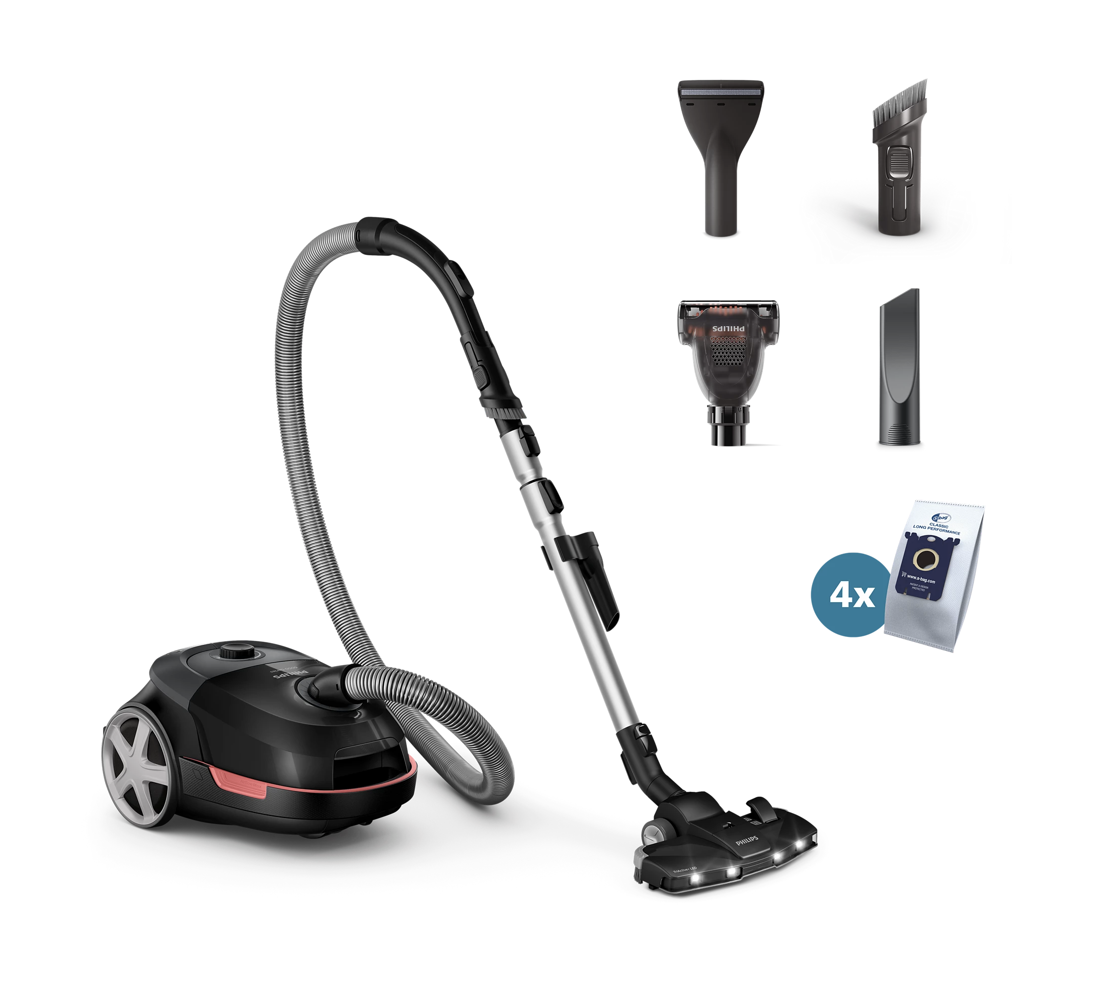 PHILIPS PDXD6142/12 stofzuiger met zak