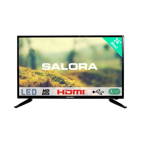 Salora 24LED1500 24LED1500, 24"/61cm LED TV HD, zwart