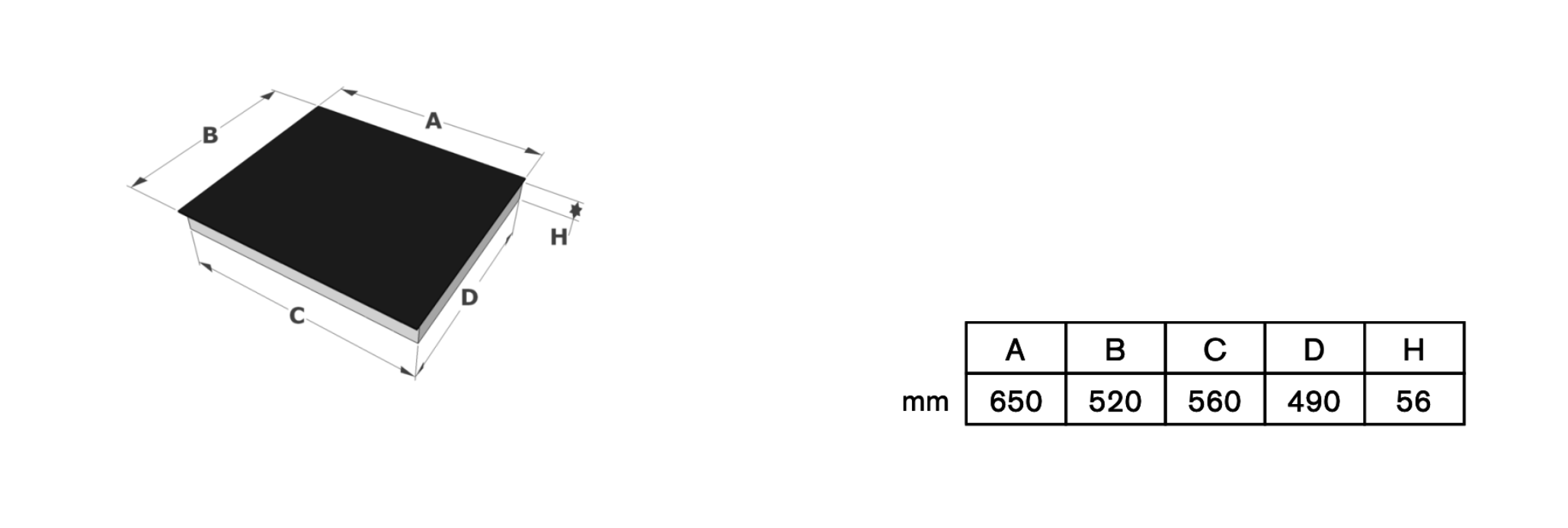 NOVY 1753 inductiekookplaat - 65cm NOVY 1753 inductiekookplaat - 65cm